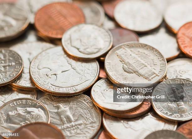 Us Coin Stack 39,559 Usd Coins Stock Photos, High-Res Pictures, and Images - Getty Images