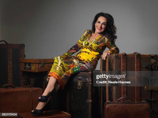 Actor Lesley Joseph is photographed for the Daily Mail on August 11, 2017 in London, England.