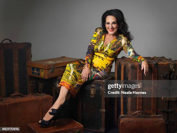 Actor Lesley Joseph is photographed for the Daily Mail on August 11, 2017 in London, England.