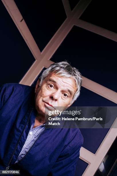 Musician, producer and member of rock band the Stranglers, Jean-Jacques Burnel is photographed for Paris Match on October 18, 2017 in Paris, France.