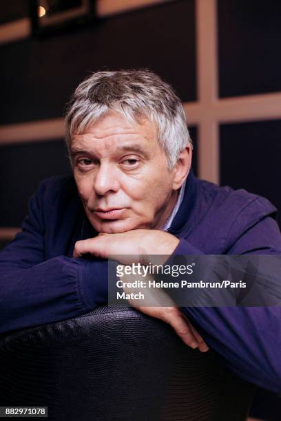 Musician, producer and member of rock band the Stranglers, Jean-Jacques Burnel is photographed for Paris Match on October 18, 2017 in Paris, France.