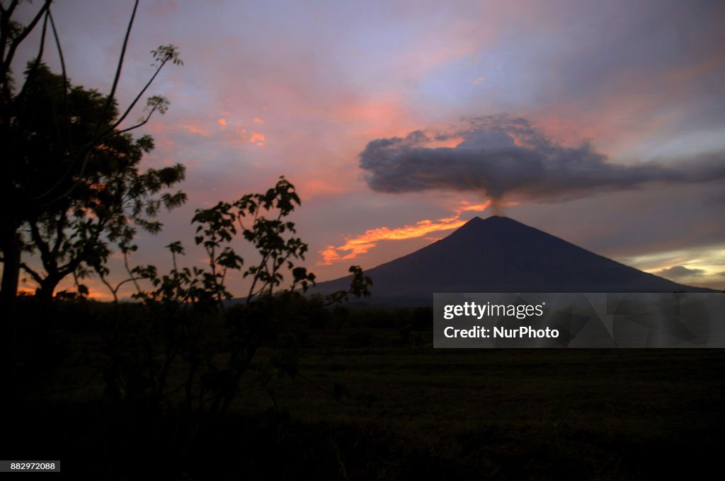 Mount Agung Eruption Situation