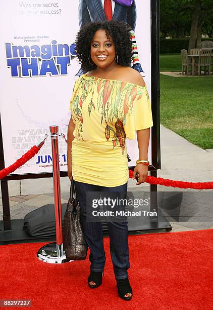 Actress Sherri Shepherd arrives at the Los Angeles premiere of "Imagine That" held at the Paramount Theatre on the Paramount Studios lot on June 6,...