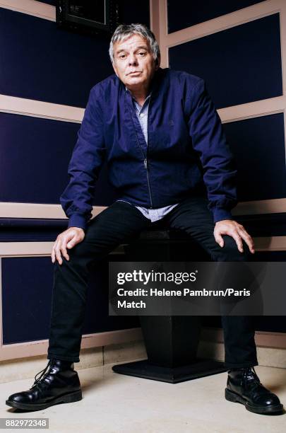 Musician, producer and member of rock band the Stranglers, Jean-Jacques Burnel is photographed for Paris Match on October 18, 2017 in Paris, France.