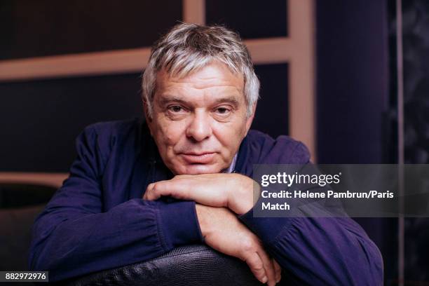 Musician, producer and member of rock band the Stranglers, Jean-Jacques Burnel is photographed for Paris Match on October 18, 2017 in Paris, France.