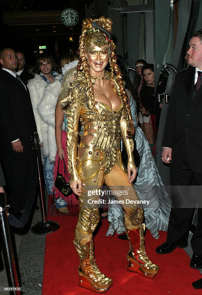 Heidi Klum's 4th Annual Haunted Halloween Bash Sponsored by CMA North America - Outside Arrivals