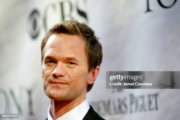 Actor/host Neil Patrick Harris attends the 63rd Annual Tony Awards at Radio City Music Hall on June 7, 2009 in New York City.