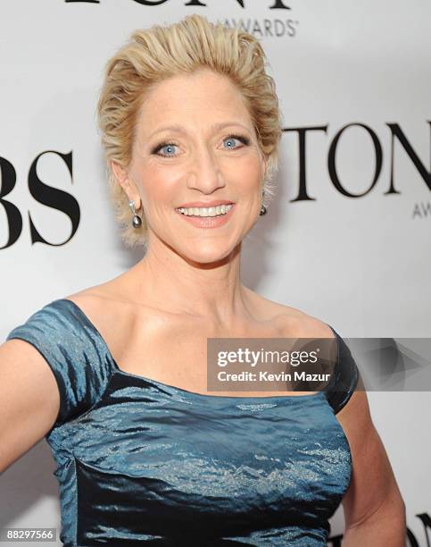 Edie Falco attends the 63rd Annual Tony Awards at Radio City Music Hall on June 7, 2009 in New York City.