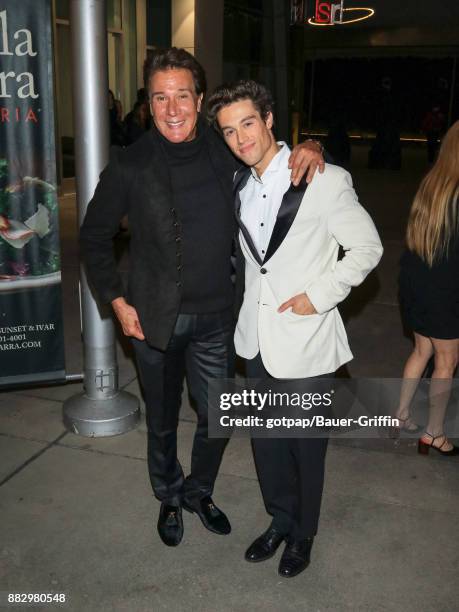 Fernando Allende and Adan Allende are seen on November 29, 2017 in Los Angeles, California.