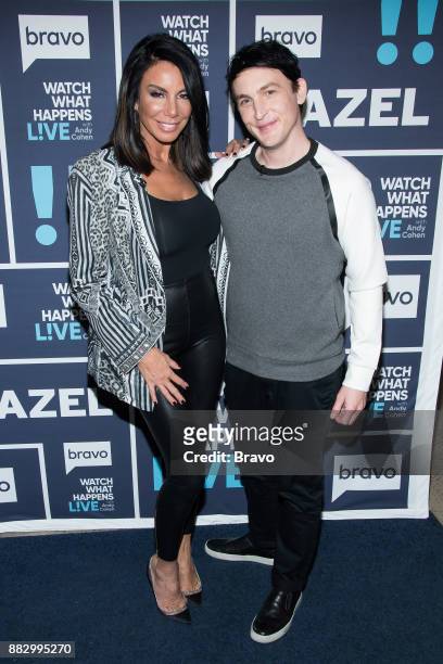 Pictured : Danielle Staub and Robin Lord Taylor --