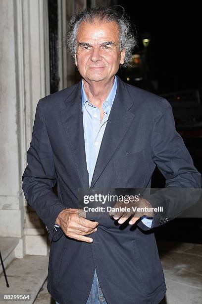 Patrick Demarchelier attends the Mapping The Studio - 'L'Uomo Vogue' Art Issue Opening Party at the Palazzo Grassi during the 53rd Exhibition Art...