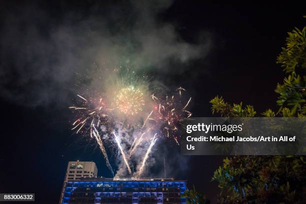 Israel, Tel Aviv-Yafo Celebration of yom haatsmaout - independence day 2017 on kikar Rabin