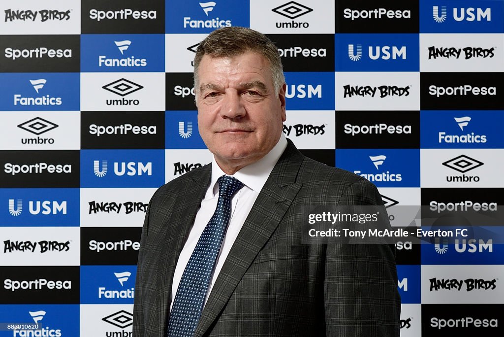 Everton Unveil New Manager Sam Allardyce