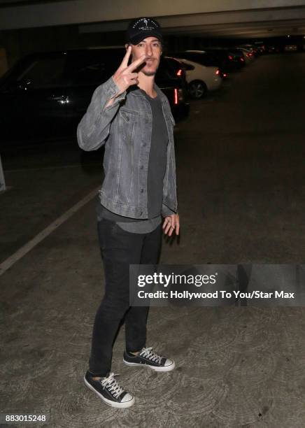 Eric Balfour is seen on November 29, 2017 in Los Angeles, CA.