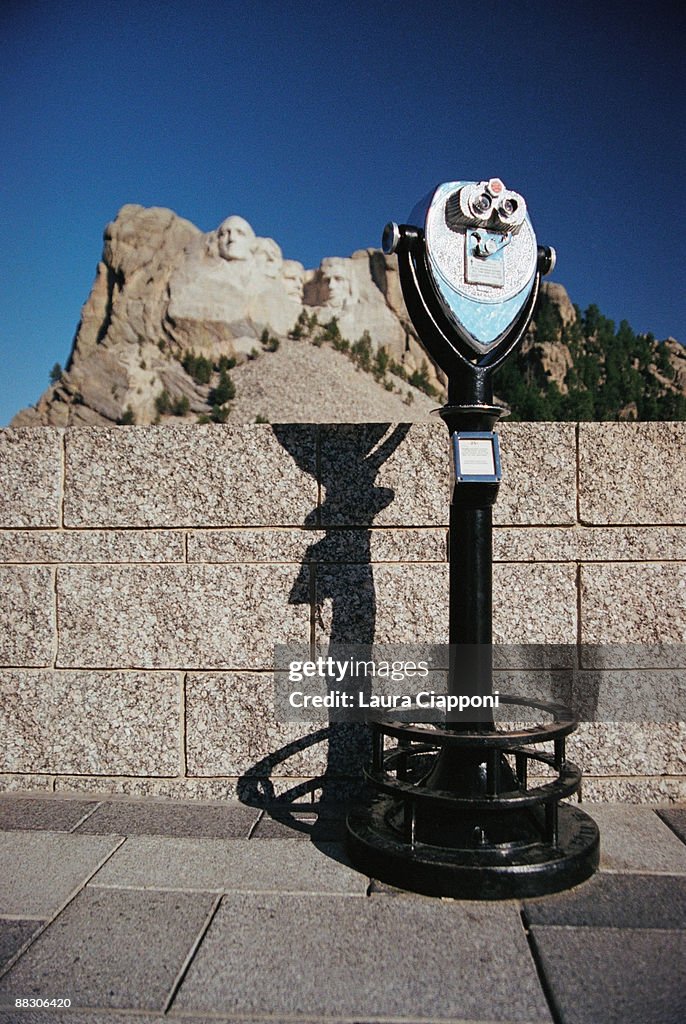 Telescope and Mount Rushmore, South Dakota