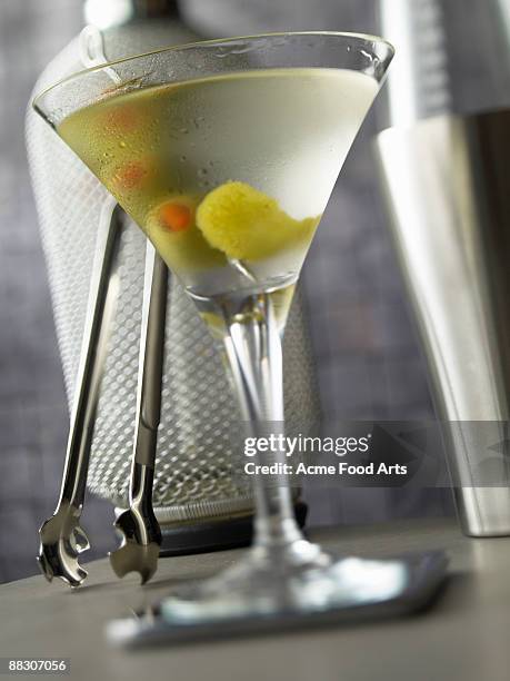 martini cocktail - barware stock pictures, royalty-free photos & images