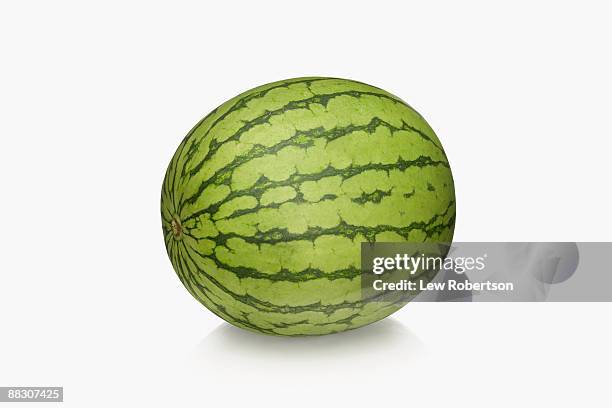 whole watermelon - melon stock pictures, royalty-free photos & images