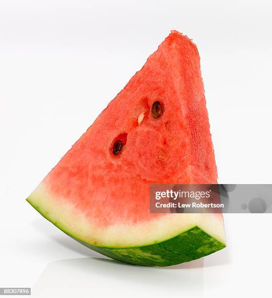 watermelon slice - aliment-en-portion photos et images de collection