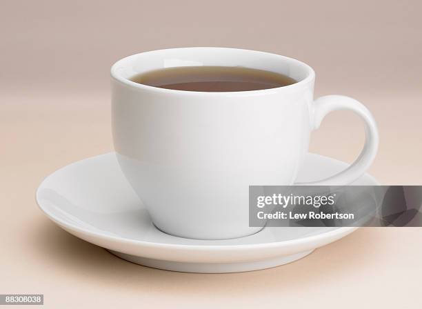 cup of tea - teetasse stock-fotos und bilder