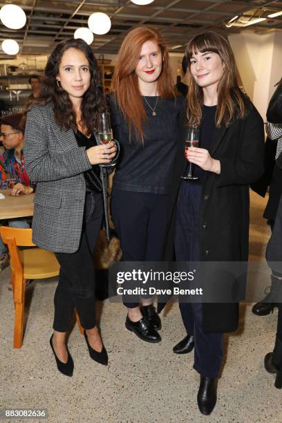 Marina Tweed and guests attend the Dover Street Market Holiday Open House on November 30, 2017 in London, England.