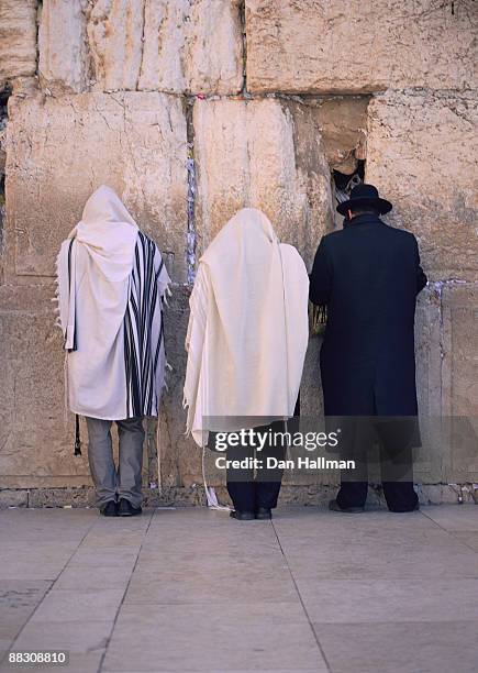 hasidim praying - orthodox judaism stock pictures, royalty-free photos & images