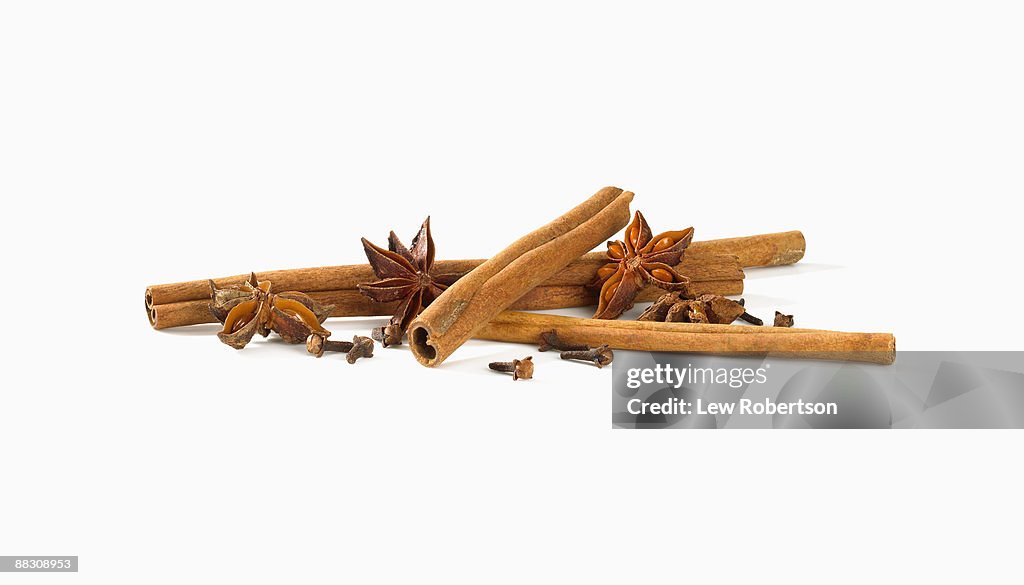 Star Anise , cinnamon , and cloves