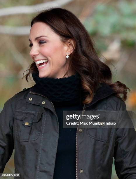 Catherine, Duchess of Cambridge visits the Robin Hood Primary School to celebrate ten years of The Royal Horticultural Society campaign for school...