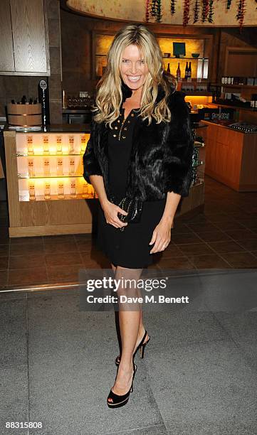 Tina Hobley attends the launch party for Greta Scacchi's Sustainable Fishing Campaign alongside the new film 'End Of The Line' at Soseki on June 8,...