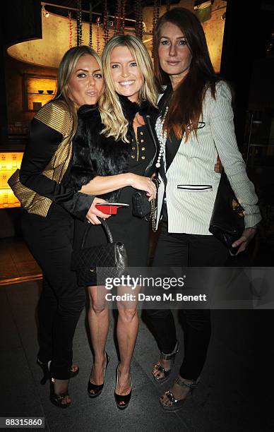 Patsy Kensit, Tina Hobley and Angela Dunn attend the launch party for Greta Scacchi's Sustainable Fishing Campaign alongside the new film 'End Of The...