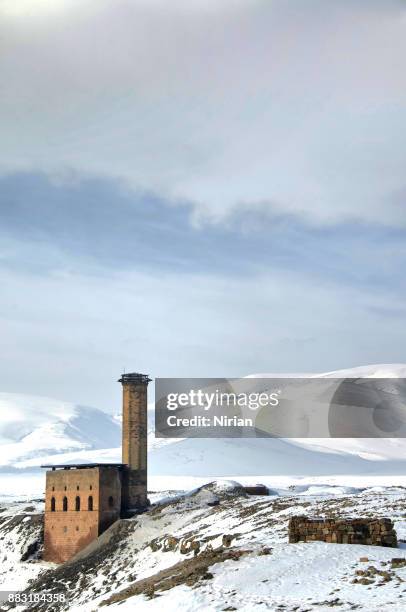 ani, kars - armenia stockfoto's en -beelden