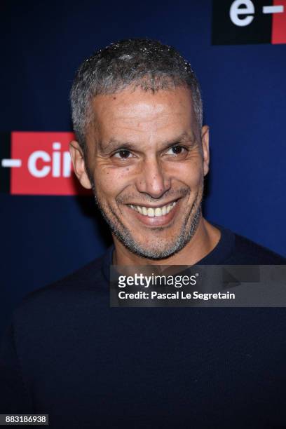 Sami Bouajila attends "e-cinema.com" Launch Party on November 30, 2017 in Issy-les-Moulineaux, France.