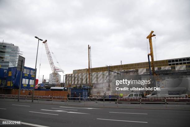 Baustelle Joachimsthaler Strasse am Zoologischen Garten