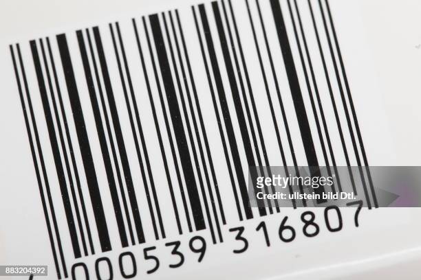 Barcode auf Verpackung