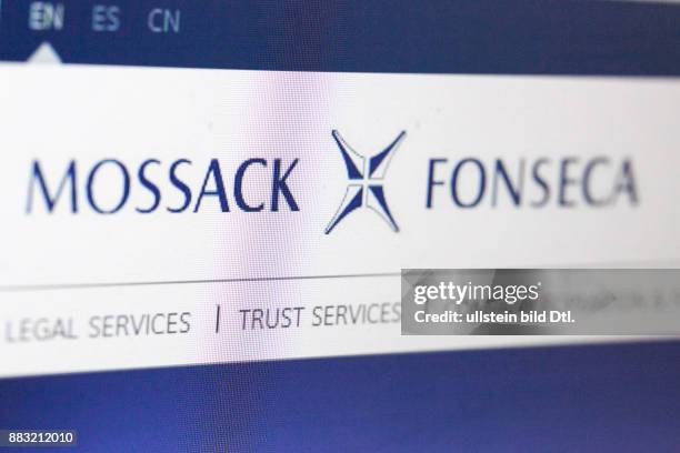 Mossack Fonseca Internetseite