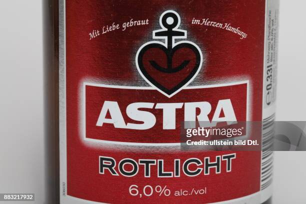 Astra Rotliche Bier Etikett