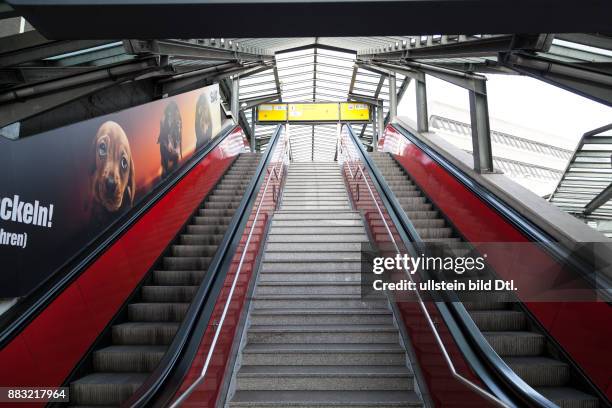 Rolltreppe am Flughafen Tegel