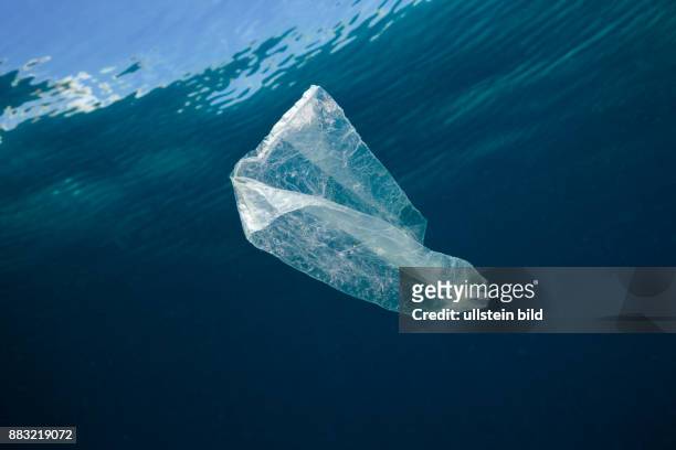 Plastic Bag adrift in Ocean, Indo Pacific