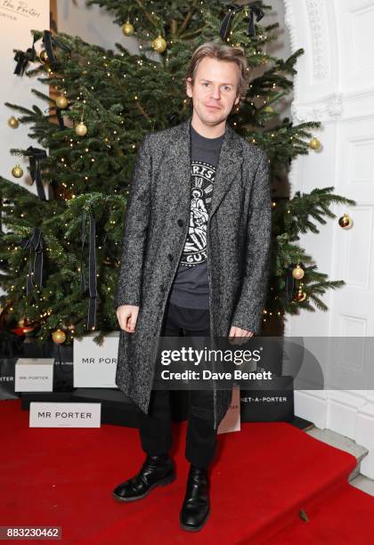 Christopher Kane attends a party hosted by NET-A-PORTER and MR PORTER to celebrate the festive season in style at One Horse Guards on November 30,...