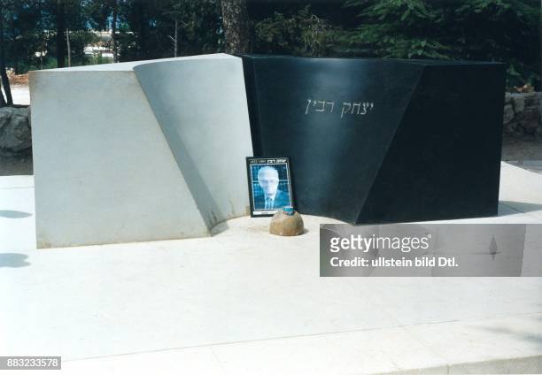 Politiker, Arbeitspartei, Israel Grab auf dem Herzl-Friedhof in Jerusalem