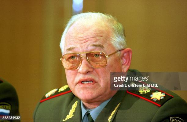 Offizier, Russland Verteidigungsminister - in Uniform, Porträt