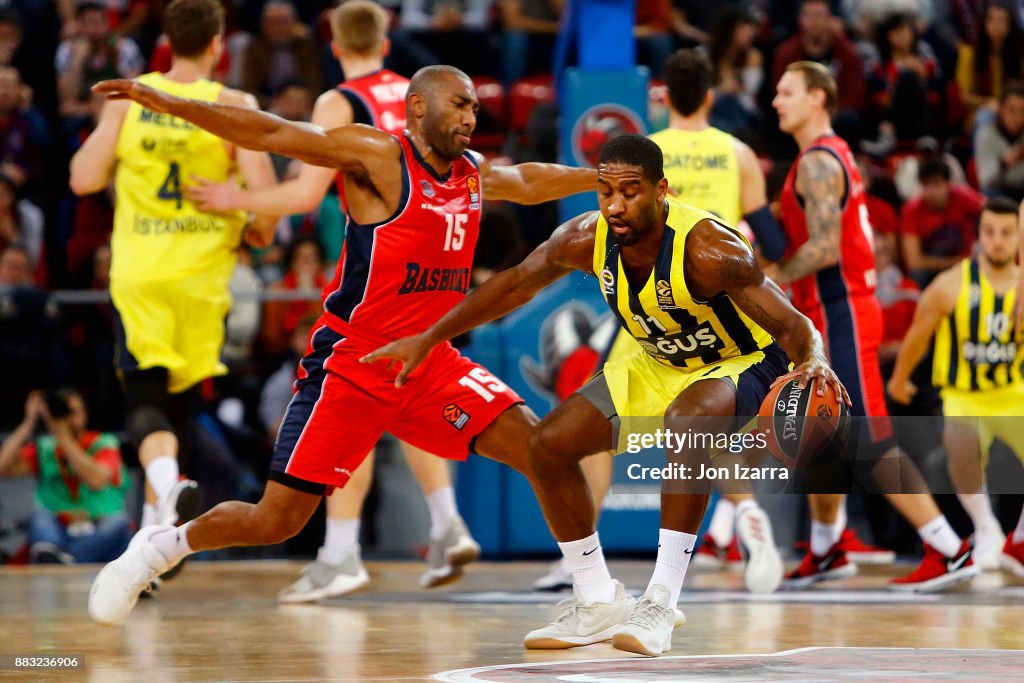 Baskonia Vitoria Gasteiz v Fenerbahce Dogus istanbul - Turkish Airlines EuroLeague