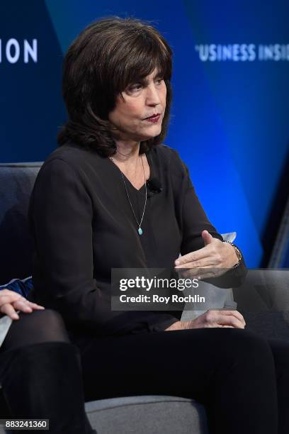 Kim Masters, Editor-at-large at The Hollywood Reporter, speaks onstage at IGNITION: Future of Media at Time Warner Center on November 29, 2017 in New...