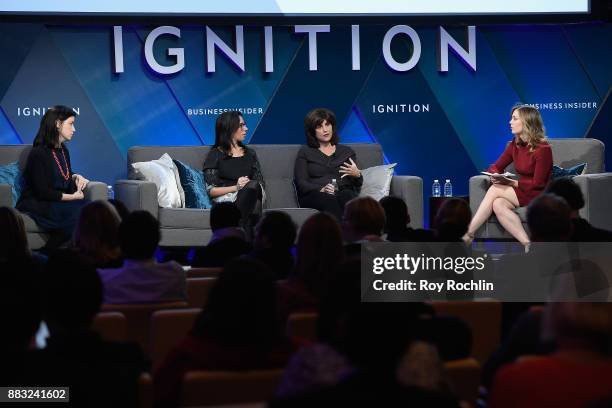 Irin Carmon, Contributor for The Washington Post, Jodi Kantor, Investigative Reporter for The New York Times, and Kim Masters, Editor-at-large at The...