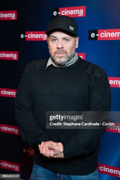 Olivier Megaton attends "e-cinema.com" Launch Party at Restaurant L'Ile on November 30, 2017 in Issy-les-Moulineaux, France.