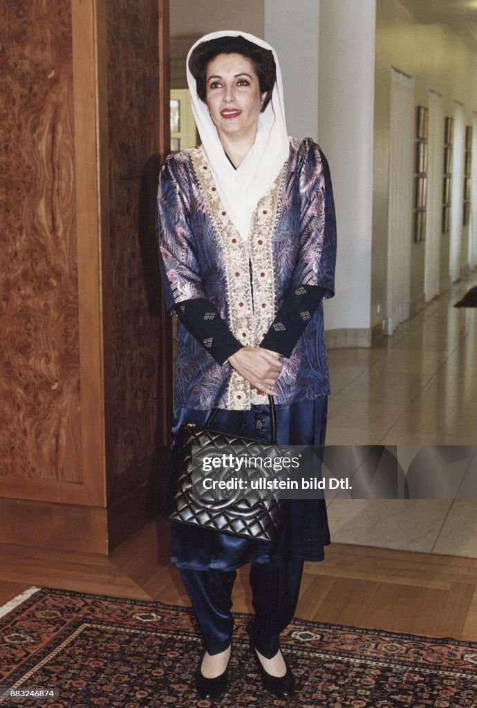 Bhutto, Benazir / Staatspräsidentin Pakistan