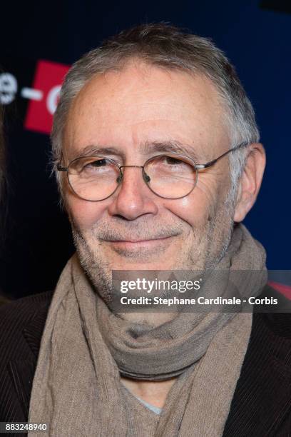 Pierre Jolivet attends "e-cinema.com" Launch Party at Restaurant L'Ile on November 30, 2017 in Issy-les-Moulineaux, France.