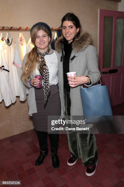 Nairme Fraser, Iona Fraser attend the Cinta The Label launch party at Arty Farty Fashion Party on November 30, 2017 in London, England.