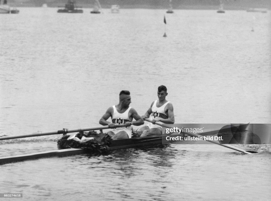 Olympische Sommerspiele 1936/Rudern in Grünau die Goldmedaillen