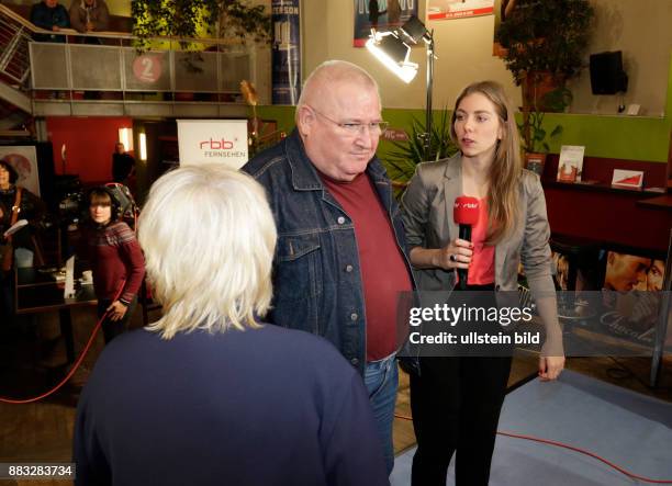 Schauspieler Horst Krause, "Krauses Glück" auf großer Leinwand: Premiere mit Horst Krause am 29. November im Kino Thalia in Potsdam,