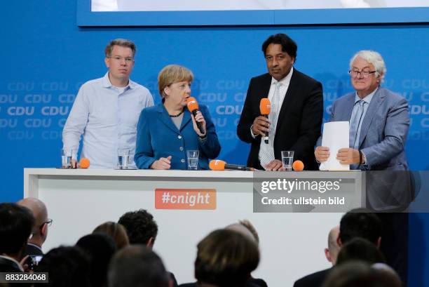 Berlin, Konrad_Adenauer_Haus , CDU Deutschland veranstaltet gemeinsam mit dem cnetz die zweite #cnight. Foto: Frank Thelen, CEO und Founder von e42,...